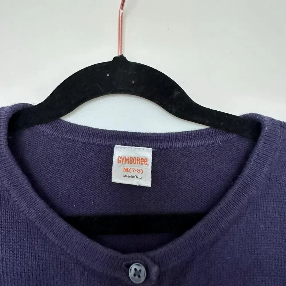 Gymboree blue bow Cardigan - Size medium
